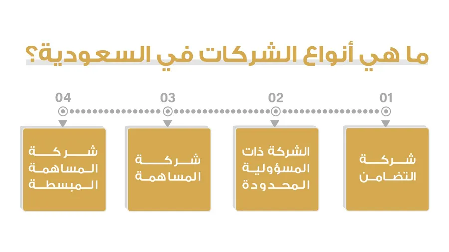 ما هي أنواع الشركات في السعودية