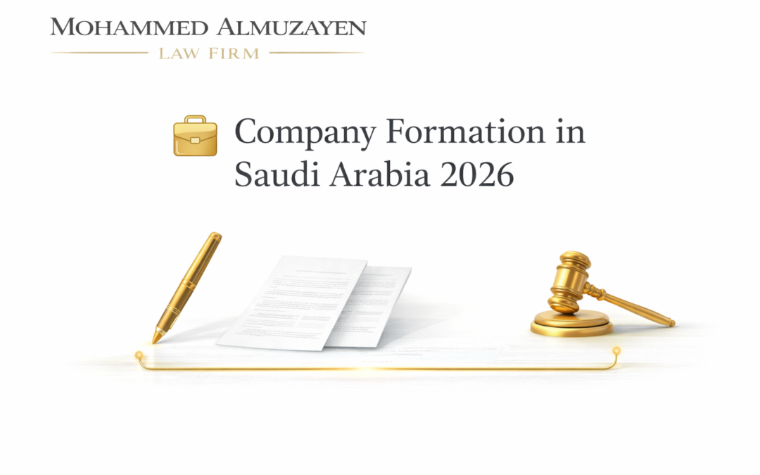 Company Formation in Saudi Arabia 2026: A Comprehensive Legal and Executive Guide
