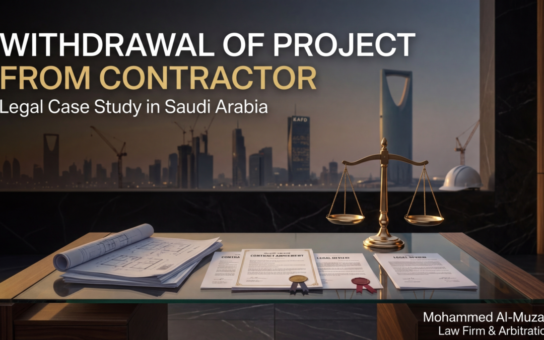 Withdrawal of Project from Contractor: Your Complete Legal Guide to Protect Your Project